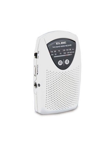 Radio Elbe Rf50 Mini De Bolsillo Blanca